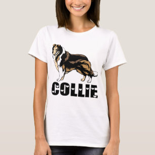 Camiseta Colie Mãe Adorável Cachorrinho Cachorros Collies A