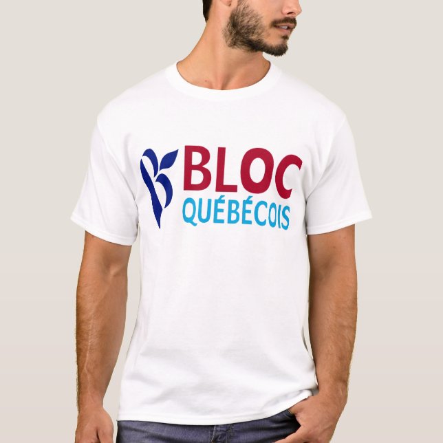 Camiseta Coligação política Quebecois (Frente)