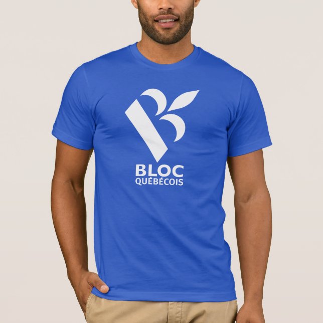 Camiseta Coligação política Quebecois (Frente)
