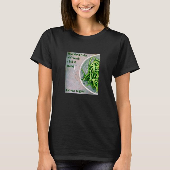 Camiseta Colina de Feijões (escuro) (Frente)