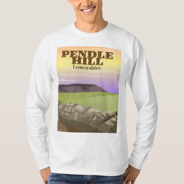 Camiseta Colina Pendle Lancashire (Frente)