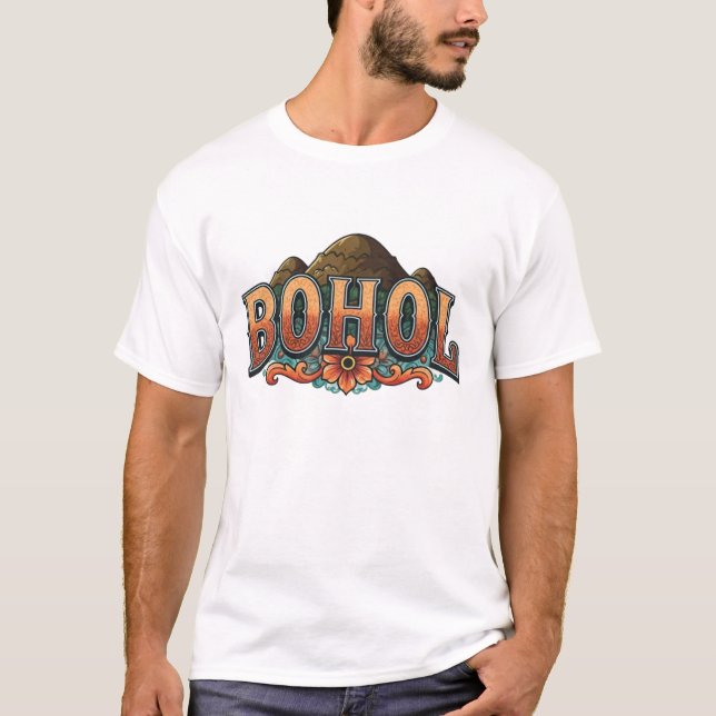 CAMISETA COLINAS DE CHOCOLATE DE BOHOL (Frente)