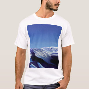 Camiseta Colinas de neve, panorama de inverno