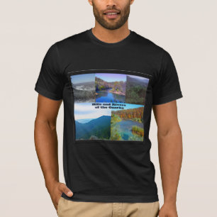 Camiseta Colinas e rios das Ozarks