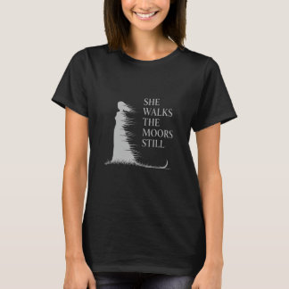 Camiseta Colinas tempestuosas - Desenho do fantasma de Cath