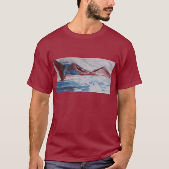 CAMISETA COLINAS VERMELHAS DO ICEBERG (Frente)