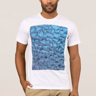 Camiseta Colírio suave em vidro azul