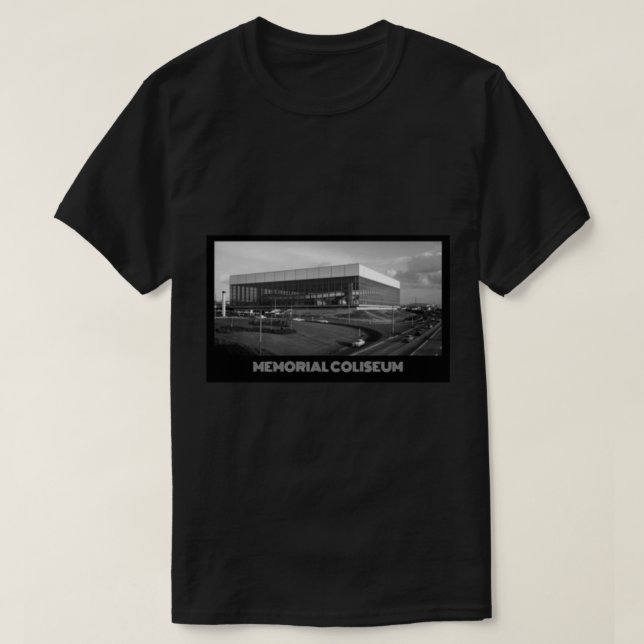 Camiseta Coliseu Memorial - Preto (Frente do Design)