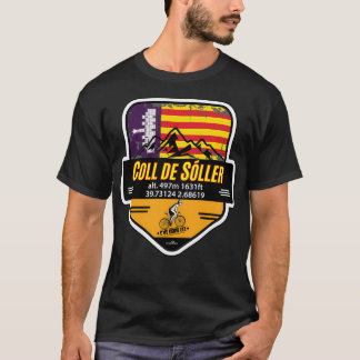 Camiseta Coll De Soller Mallorca Espanha Eu Fiz O Ciclismo
