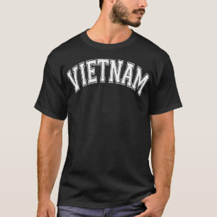 Camiseta Coll do Orgulho Doméstico Vietnamita Clássico do V