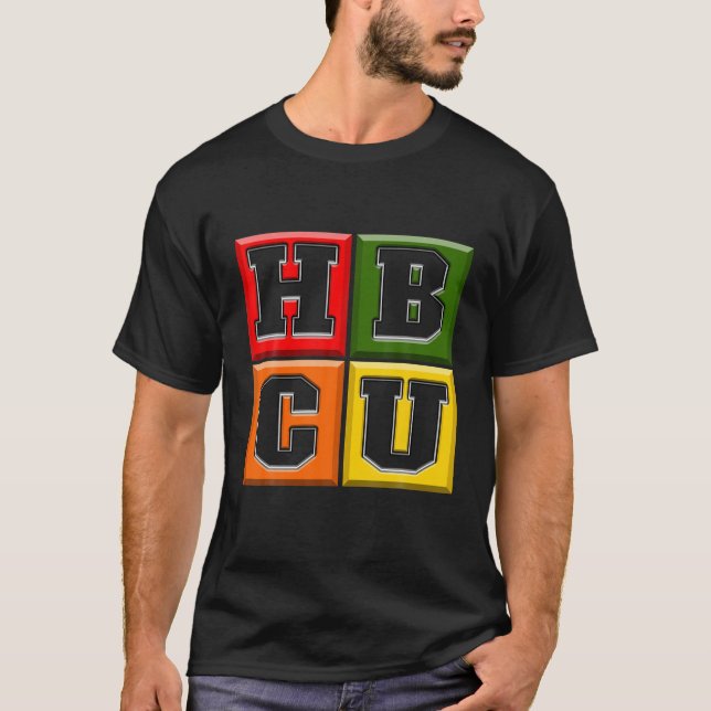 Camiseta Coll Negro Histórico de Roupa de Alunos Educado da (Frente)