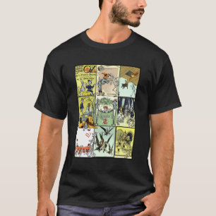 Camiseta Collage O Maravilhoso Mago De Oz Por Dorothy E