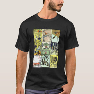 Camiseta Collage O Maravilhoso Mago De Oz Por Dorothy E