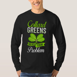 Camiseta Collard Greens Recebe Plantas Vogáveis