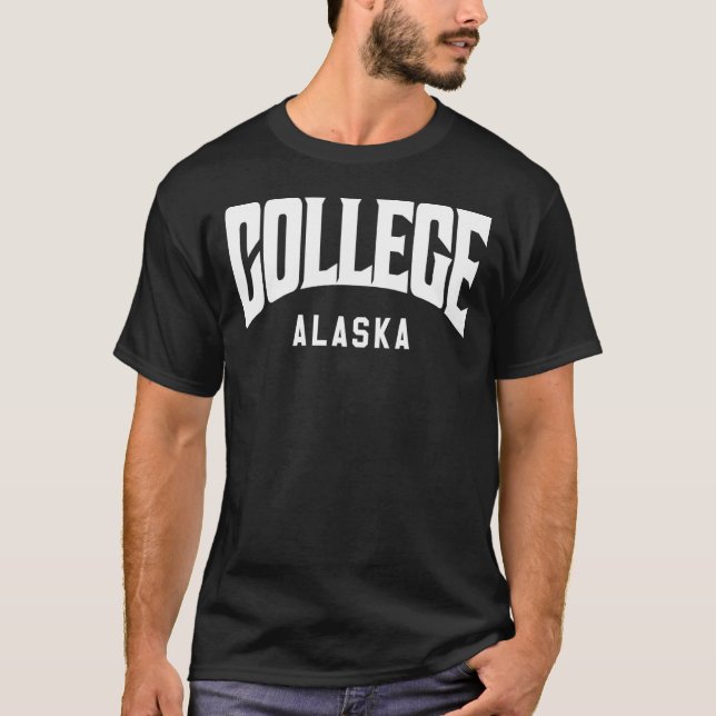 Camiseta College Alaska (Frente)
