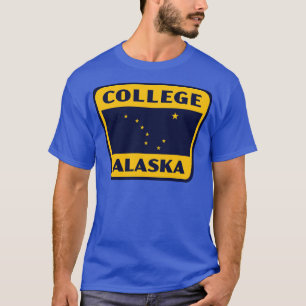 Camiseta College Alaska - Crachá Amarelo