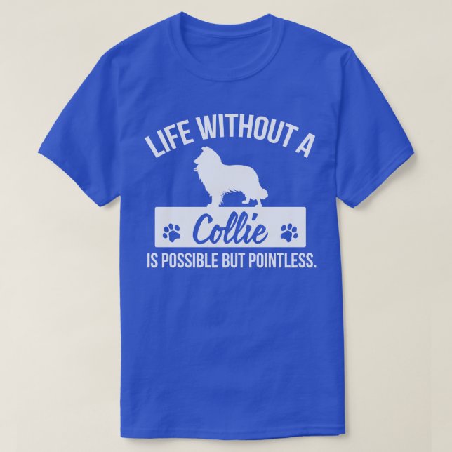 Camiseta Collie 1 (Frente do Design)