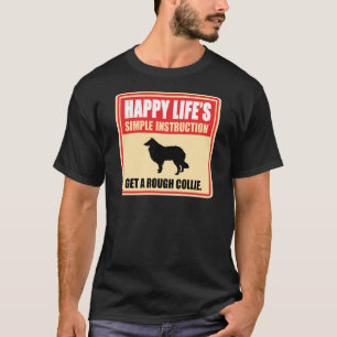 Camiseta Collie áspero