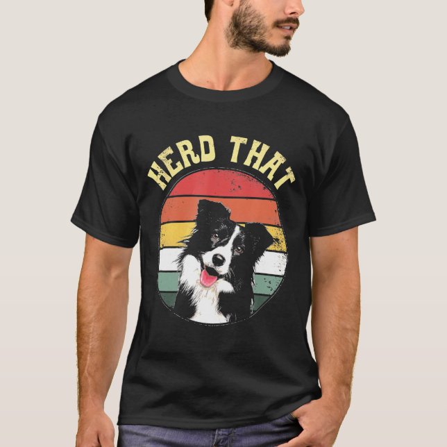 Camiseta Collie Dog Pai Mãe (Frente)