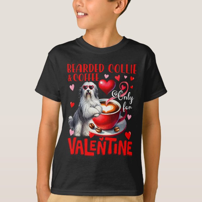 Camiseta Collie E Café Com Carborras Apenas Para Piada De N (Frente)