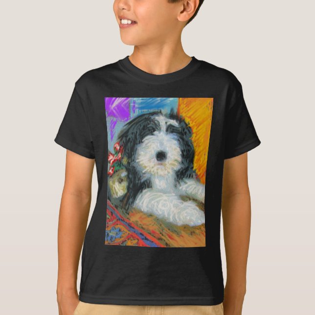 Camiseta Collie farpado (Frente)