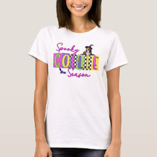 Camiseta Collie Halloween T-shirt