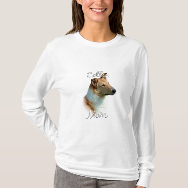 Camiseta Collie (liso) Mãe 2 (Frente)