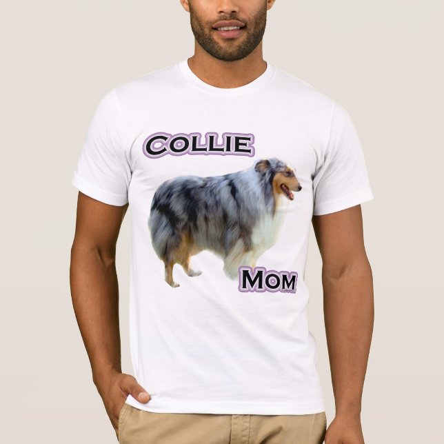 Camiseta Collie Mãe 4 (Frente)