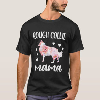 Camiseta Collie Mama Dog Lover Collie Owner Colough Col