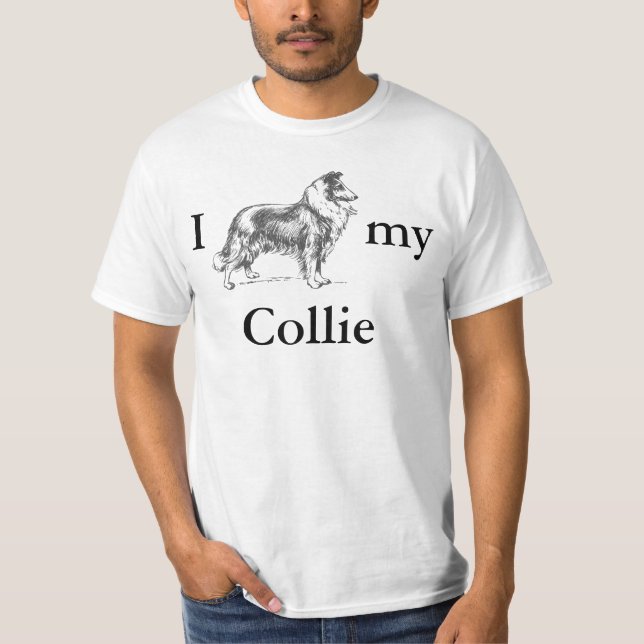 Camiseta Collie, minha Collie (Frente)