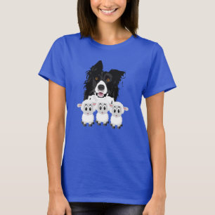 Camiseta Collie & Sheep de Borda Bastante