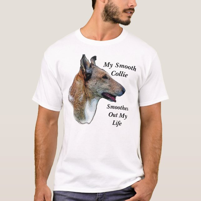 Camiseta Collie Suave (Frente)