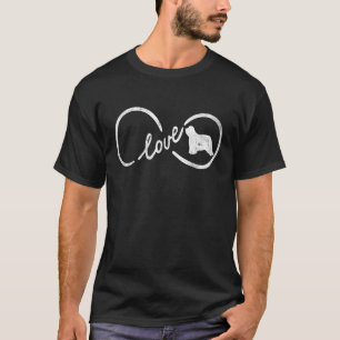 Camiseta Collie Women Teen Girls Miúdas Adoráveis Adoram 2