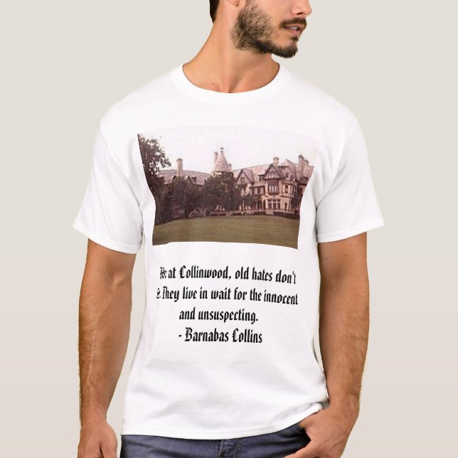 Camiseta Collinwood, aqui em Collinwood, ódios velhos não (Frente)