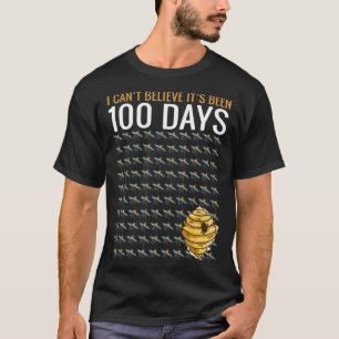Camiseta Colmeia De Abelhas 100 Dias De Professores