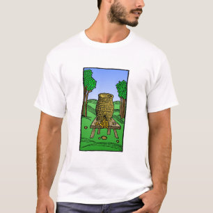 Camiseta Colmeia e mel