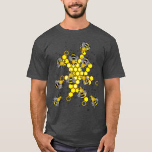 Camiseta Colmeia - Reação Química da Química do Mel