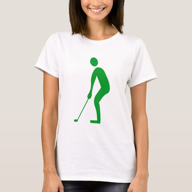 Camiseta Colocação - Verde-Grama (Frente)