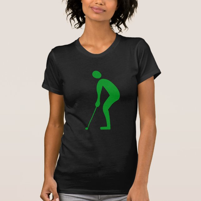 Camiseta Colocação - Verde-Grama (Frente)