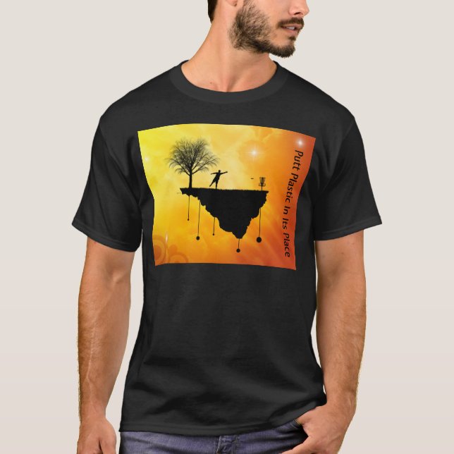 Camiseta Colocar Plástico No Seu Lugar (Frente)