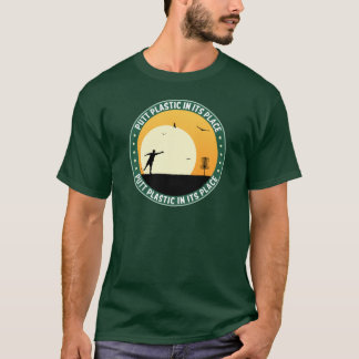 Camiseta Colocar Plástico No Seu Lugar