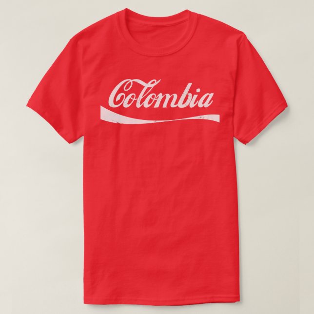 Camiseta Colômbia (Frente do Design)