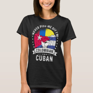 Camiseta Colômbia: Bandeira Cuba cresceu orgulho de cidadão