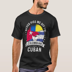 Camiseta Colômbia: Bandeira Cuba cresceu orgulho de cidadão