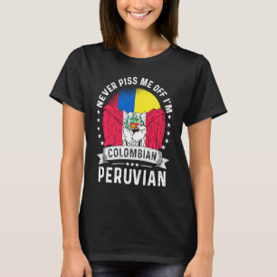 Camiseta Colômbia: Bandeira do Peru cultiva orgulho cidadão