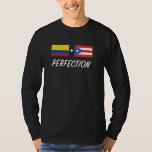 Camiseta Colômbia - Bandeira porto-riquenha Colômbia - Port