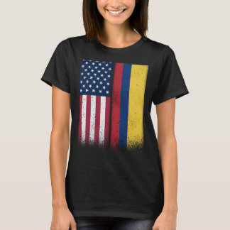 Camiseta Colômbia: Bandeiras Colombianas Americanas Orgulho