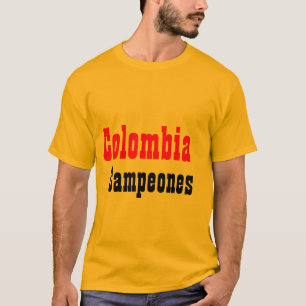 Camiseta Colômbia Campeones