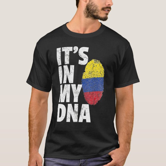 Camiseta Colombia Colombian Flag  Pride Country Home Nation (Frente)