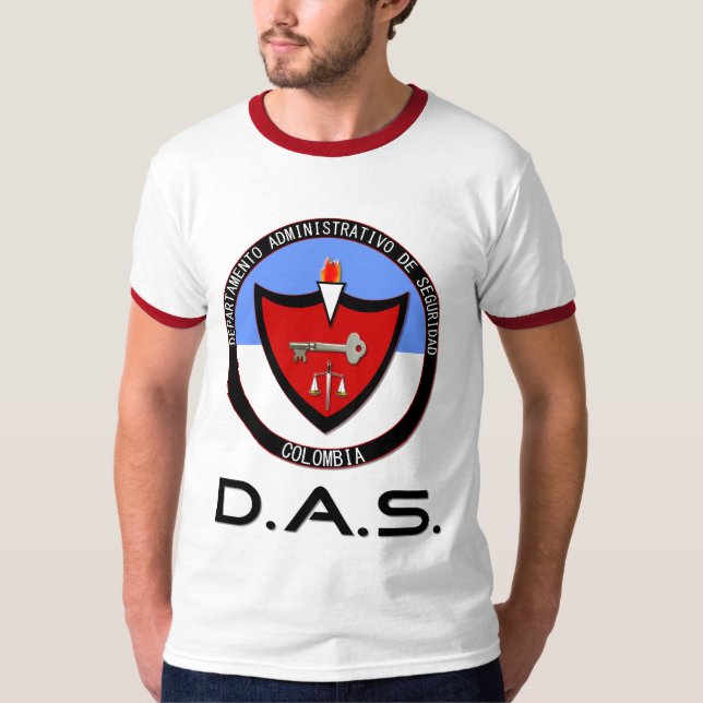 Camiseta Colômbia D.A.S. (Frente)
